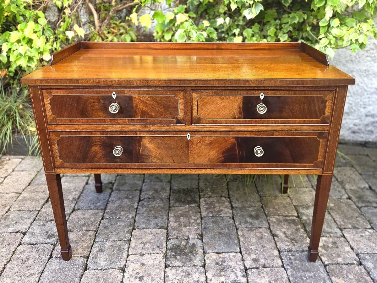 Edwardian Mahogany Hall Table- Circa 1905 - Image 1