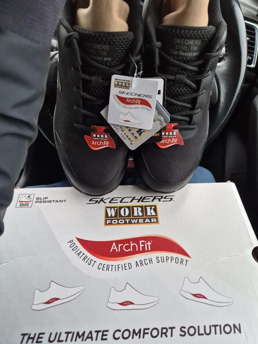 Skechers work arch fit steel toe, Safety Trainers - Image 4
