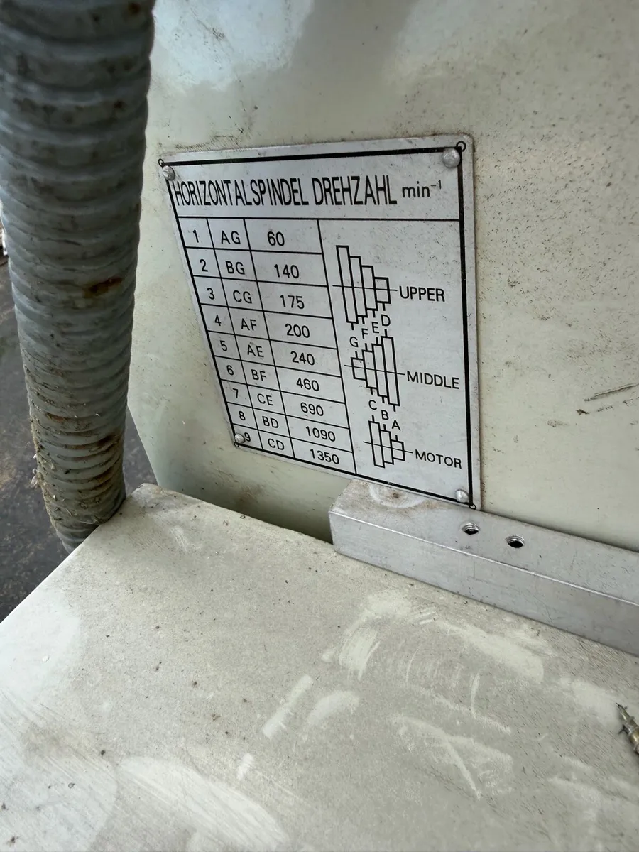 Ex school milling machine - Image 2
