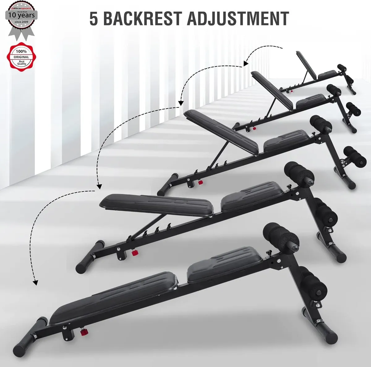 Weight Bench Multifunctional Foldable Flat Sit-Up - Image 4