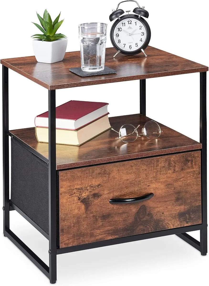 Stand Side Table Drawer - Image 1