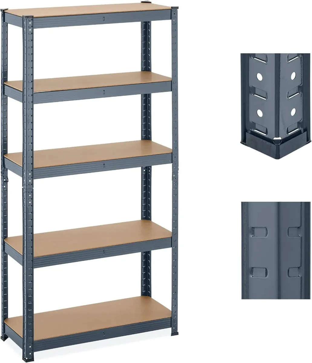 Heavy Duty Shelving Unit 5 Levels H - Image 1