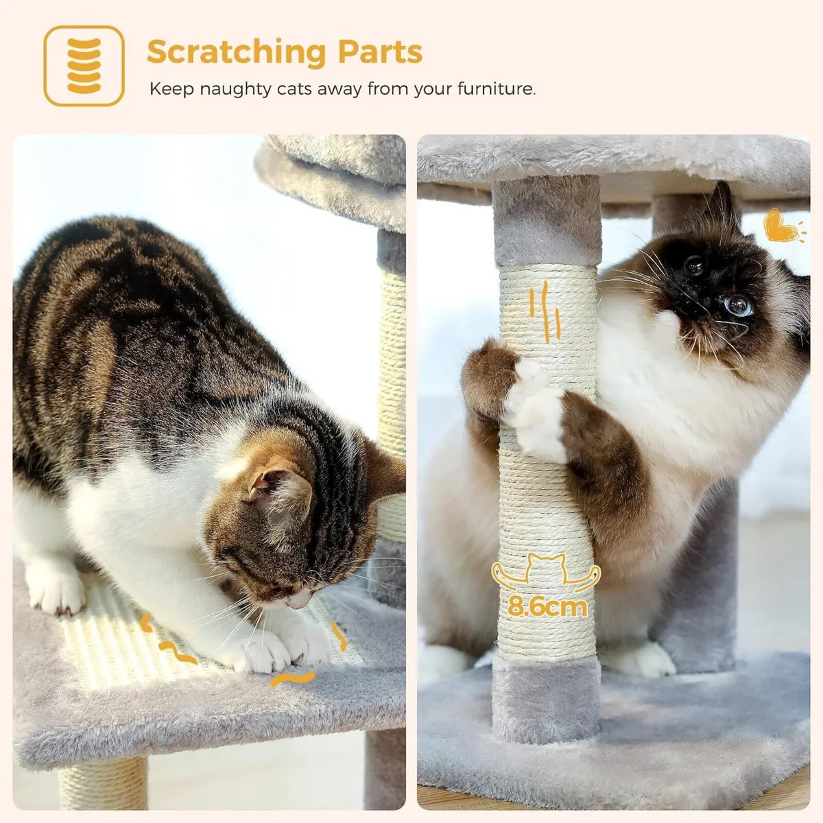 Small Cat Tree Tower - Image 3