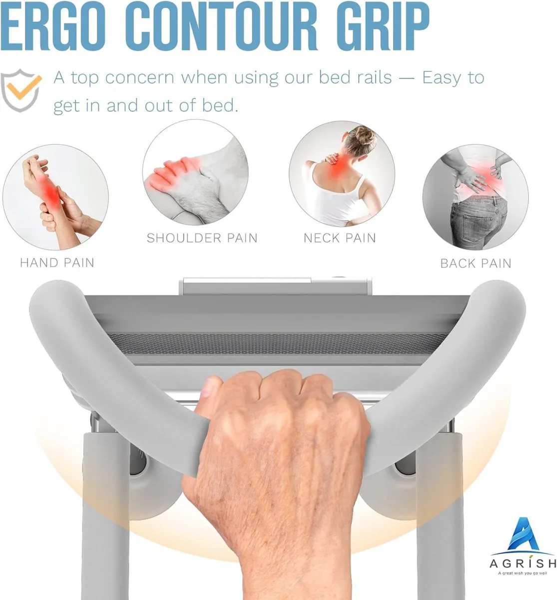 Bed Assist Rail for Elderly Adults - Image 3