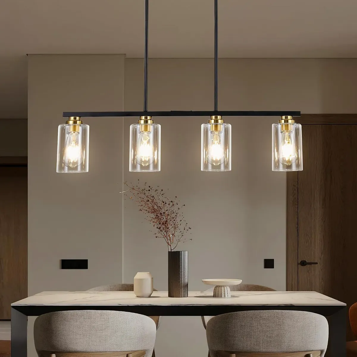 Island Light for Kitchen 4-Light Dining Room - Image 2