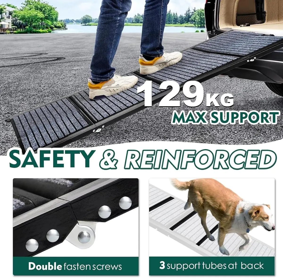 Dog Car Ramp Protable Stairs - Image 4