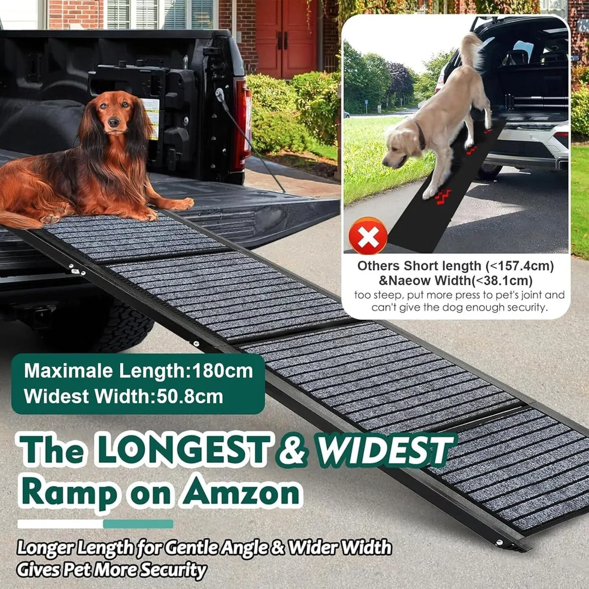 Dog Car Ramp Protable Stairs - Image 2