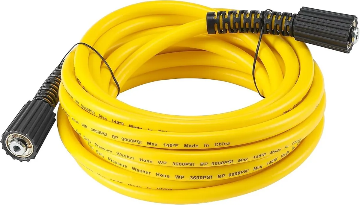 Pressure Washer Hose 25FT X 1 4" - Image 1