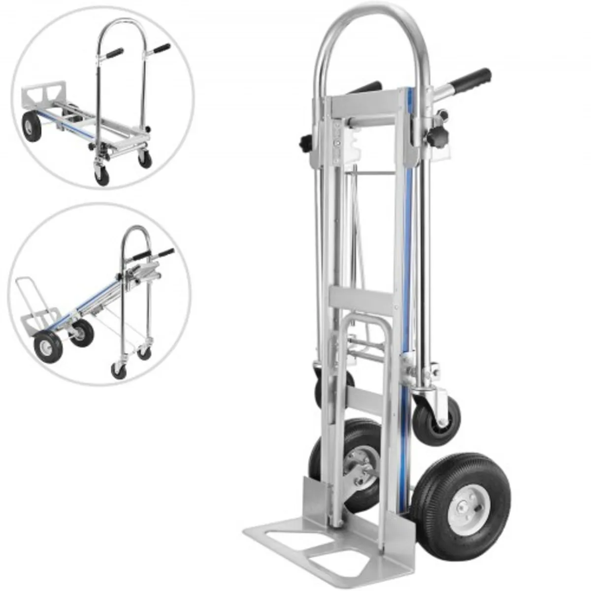 3 In 1 Aluminum Folding Sack Truck Hand Trolley Ca - Image 1