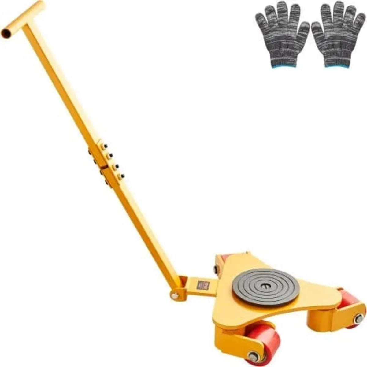 Machinery Skate Dolly, 6614 LBS/3T Industrial Mach - Image 1