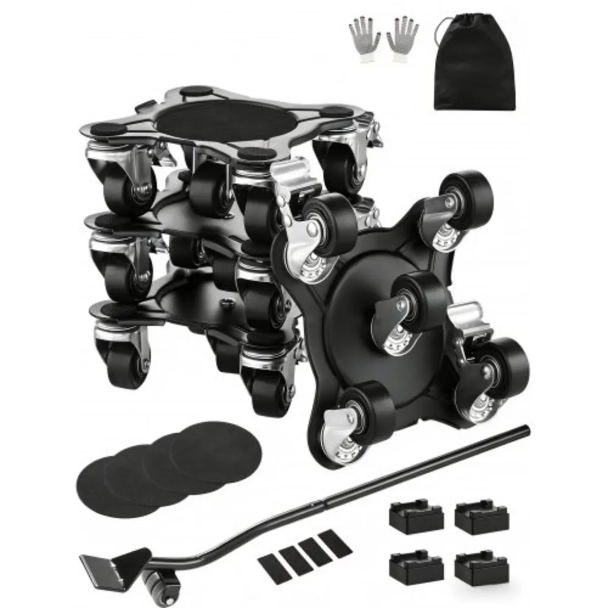 Furniture Dolly, Maximum Load 1200 lbs, Heavy Duty - Image 1