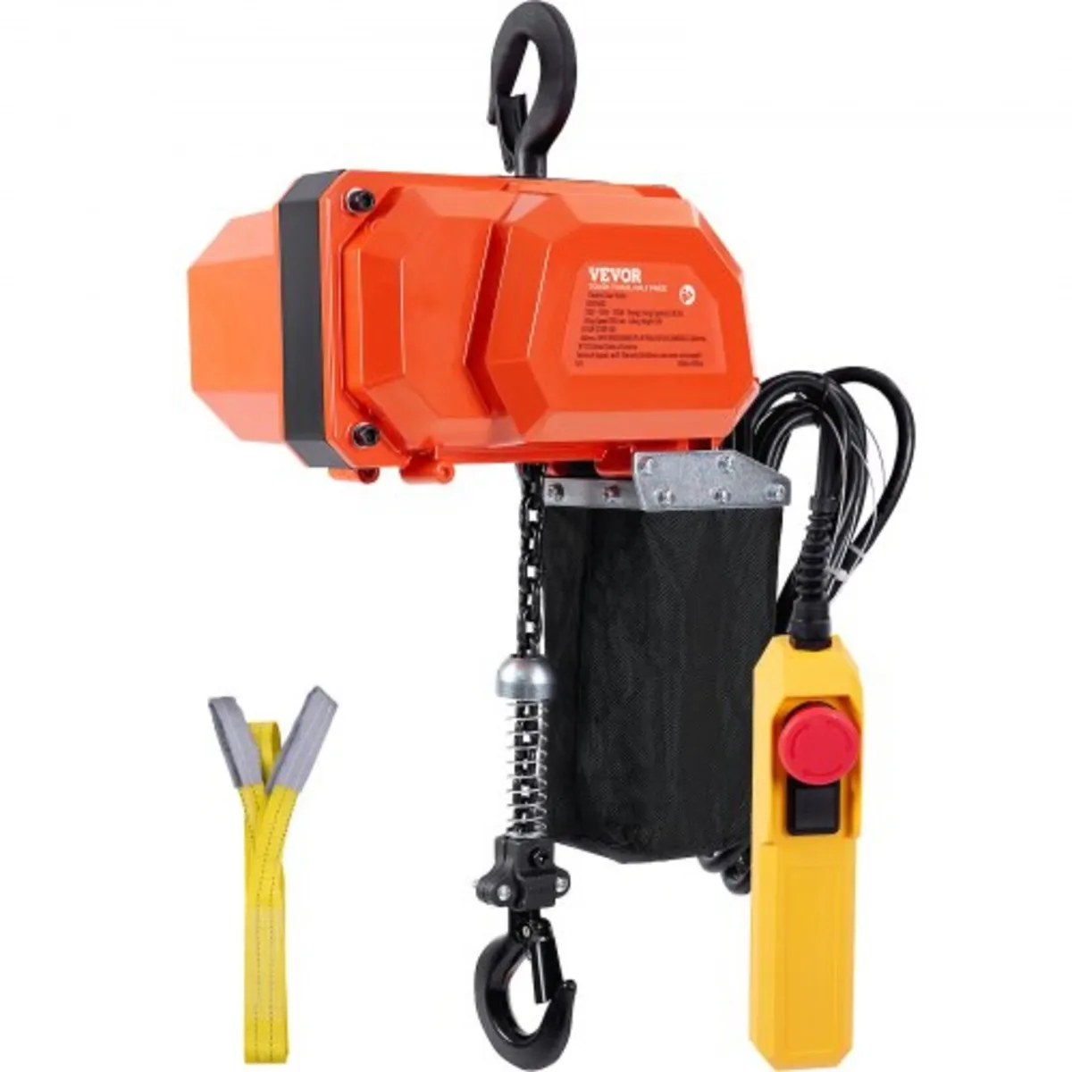 Electric Chain Hoist, 330 lbs Load Capacity, 10 ft - Image 1