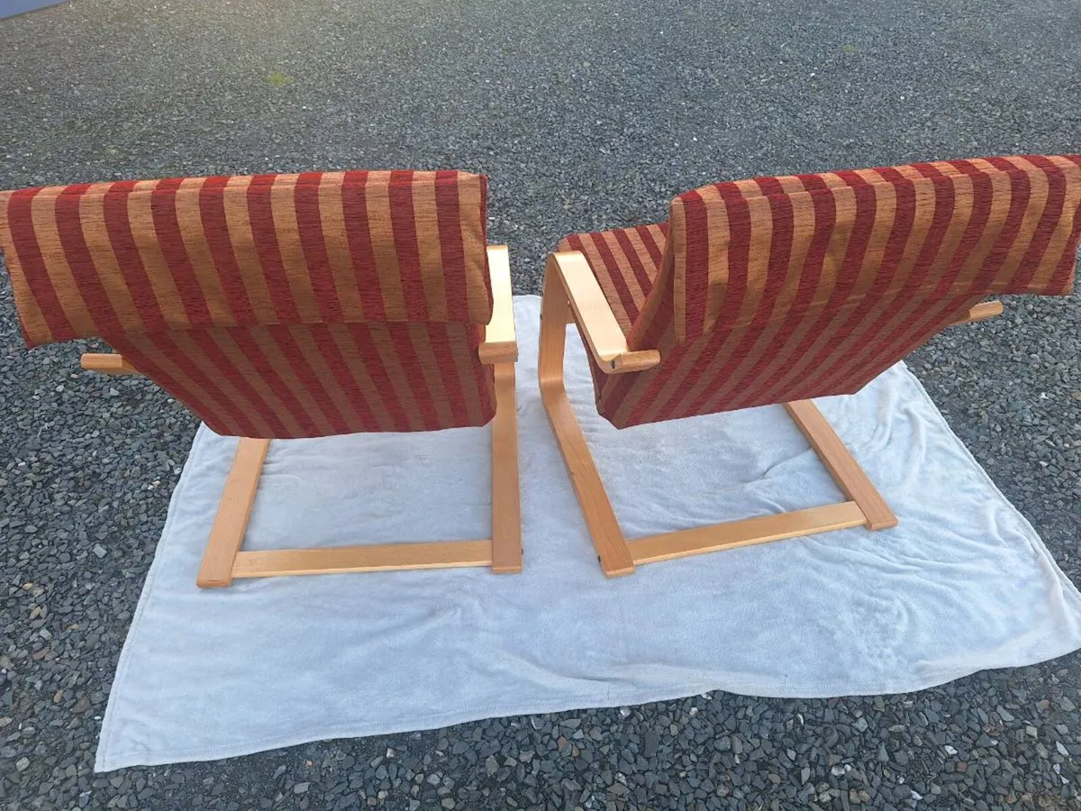 Pair of IKEA POÄNG Armchairs – Great Condition - Image 3