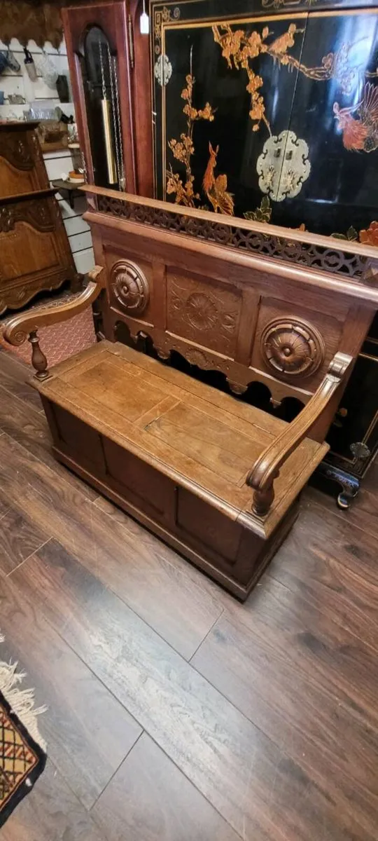 French Oak bench