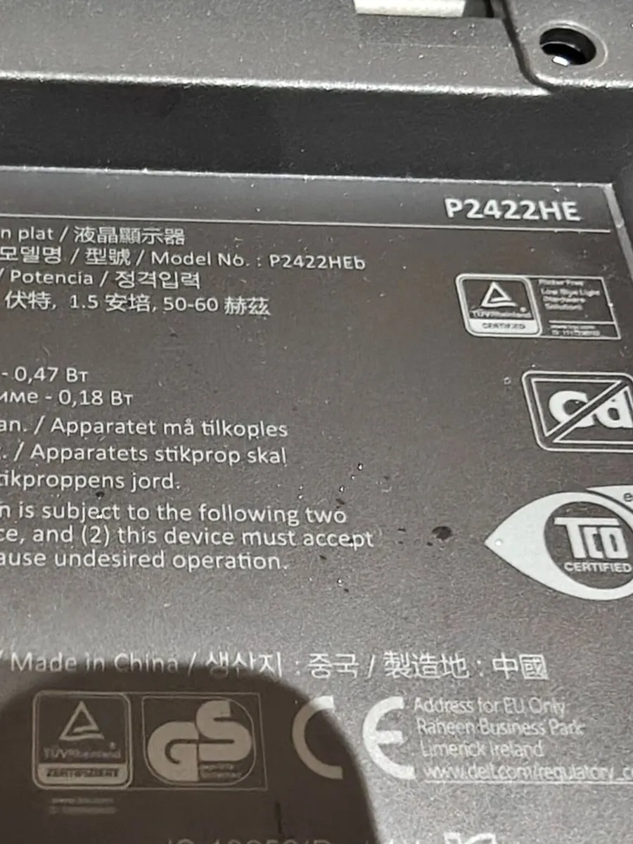 Dell 24 FHD USB-C Hub Monitor - P2422HE  Model - Image 4