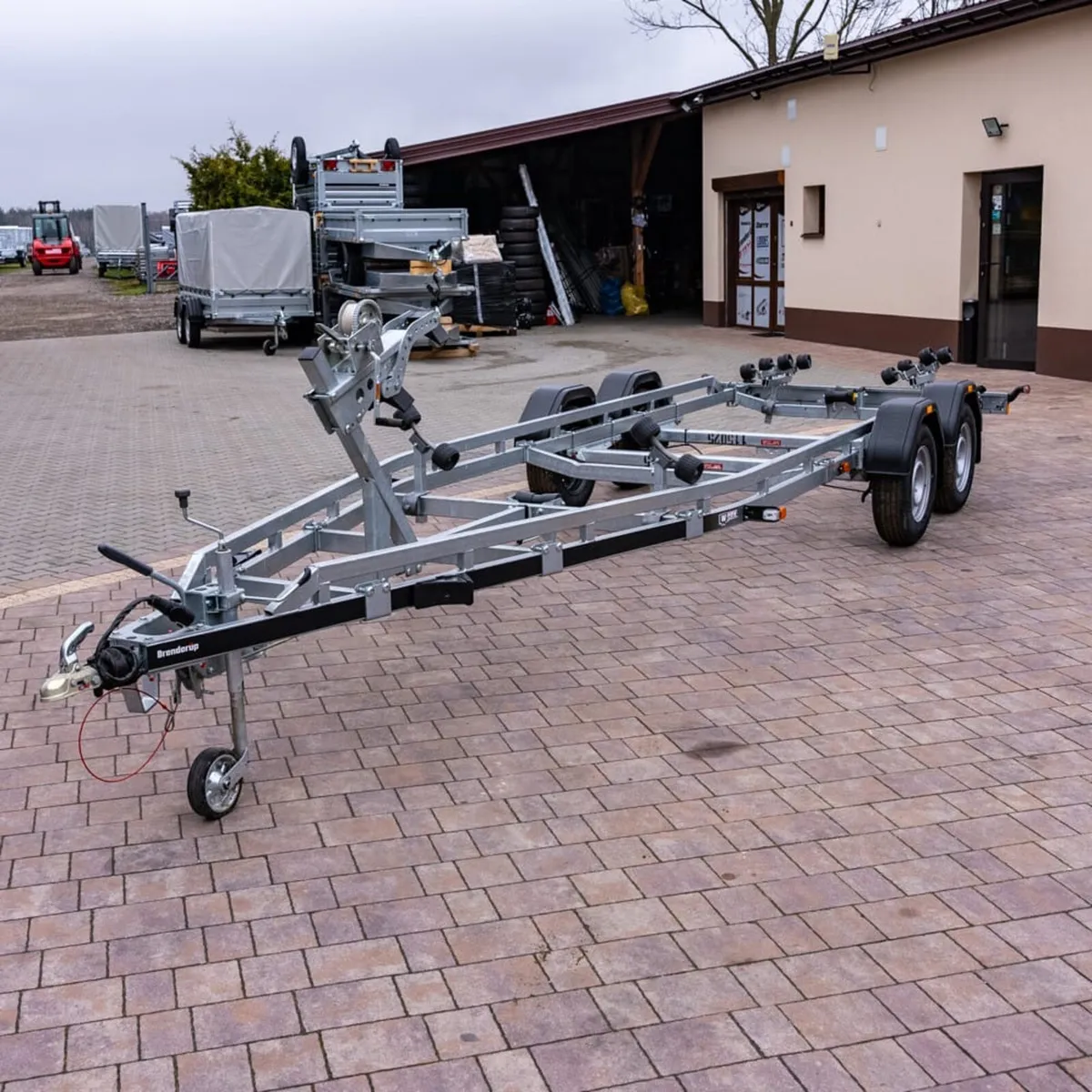 Boat trailer 2000kg 2500kg - Image 1