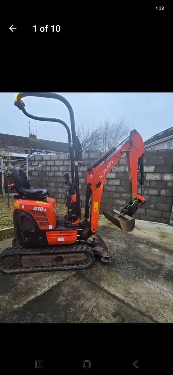 Kubota UB10-3 1Tonne - Image 1