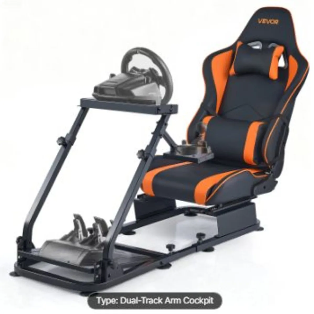 Racing Wheel Stand, Heavy-Duty Simulator - Image 1