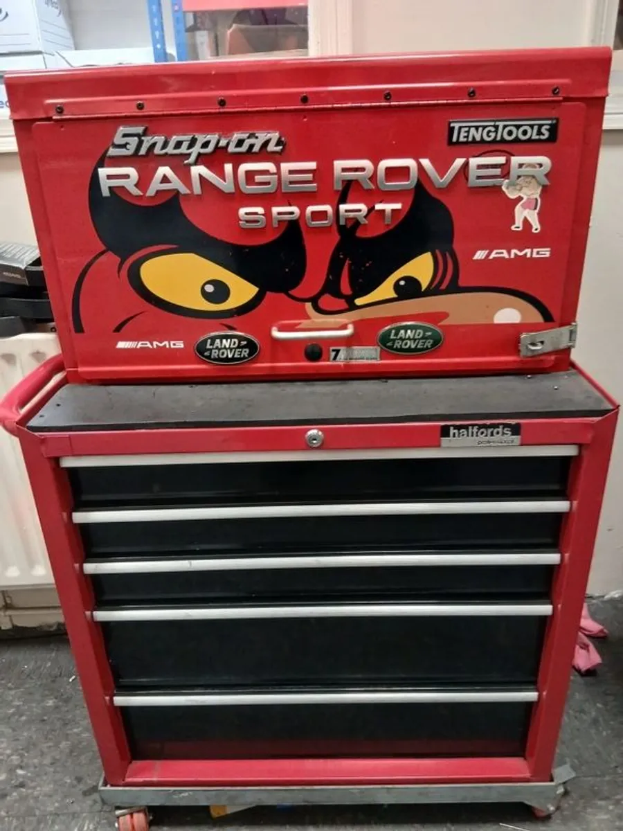 tengtool box and tools - Image 1