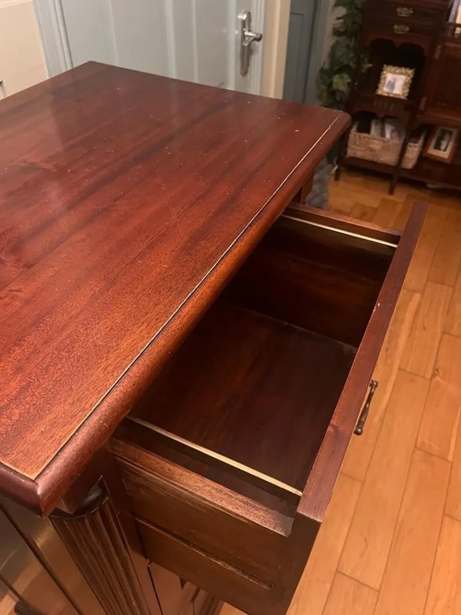 Mahogany filing cabinet - Image 2