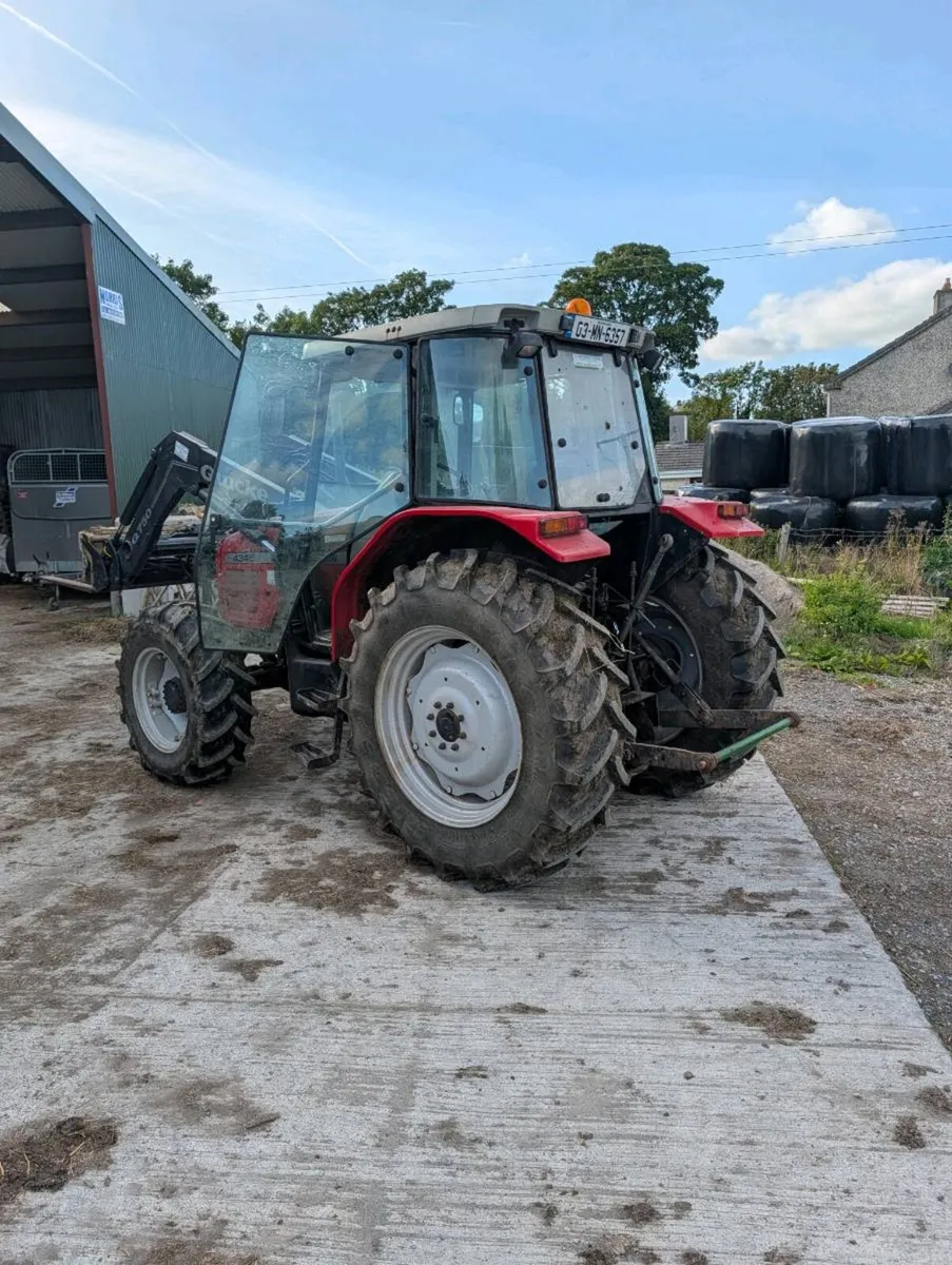 2003 Massey Ferguson 4345 with quickie loader. - Image 4