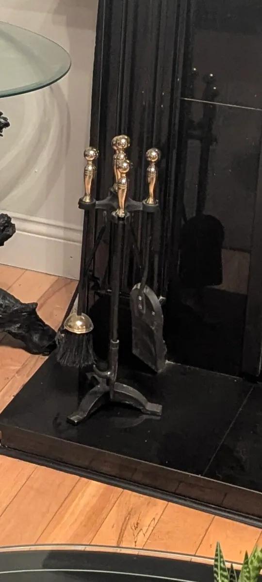 Fireplace Companion Set & Coal/Turf Bucket - Image 3