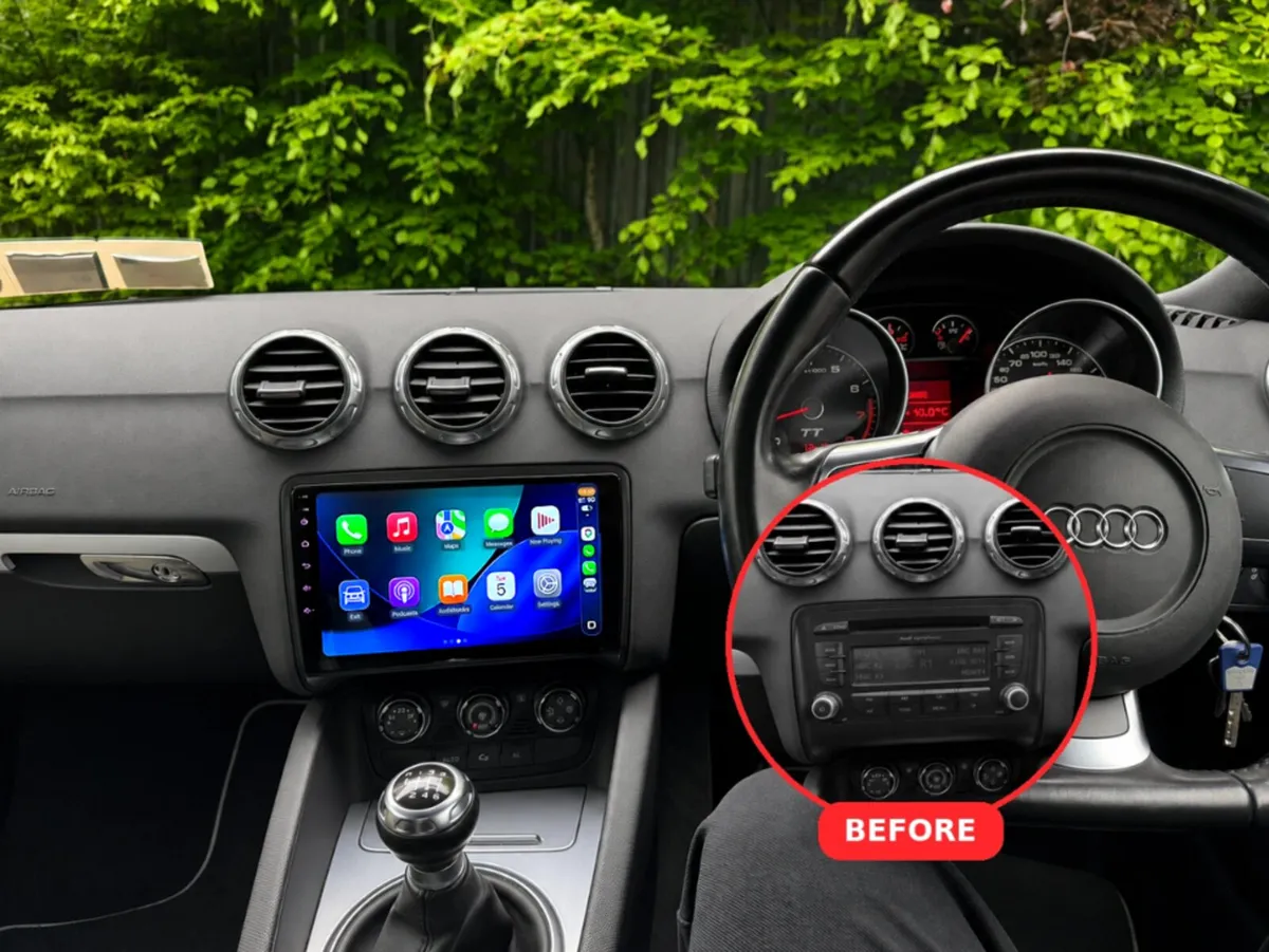 Audi TT Apple CarPlay & Android Auto Radio