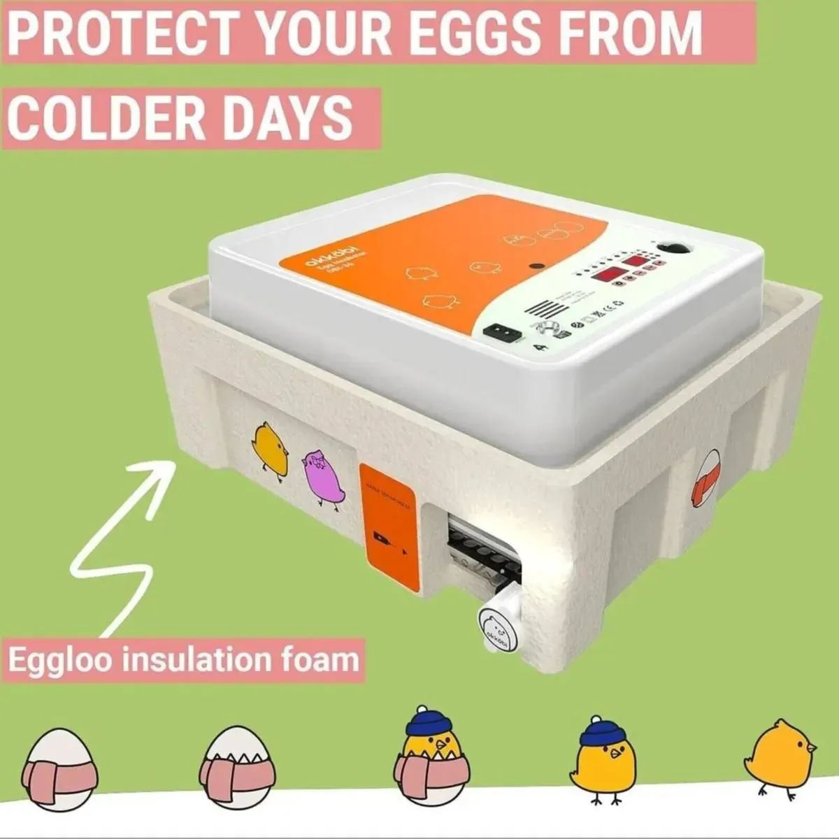 Automatic Egg Hatcher 36 Egg Poultry Incubator - Image 2