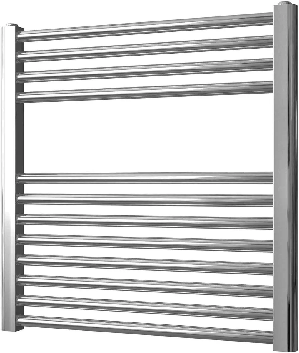 Chrome Heated Towel Rail 600MM - Image 1