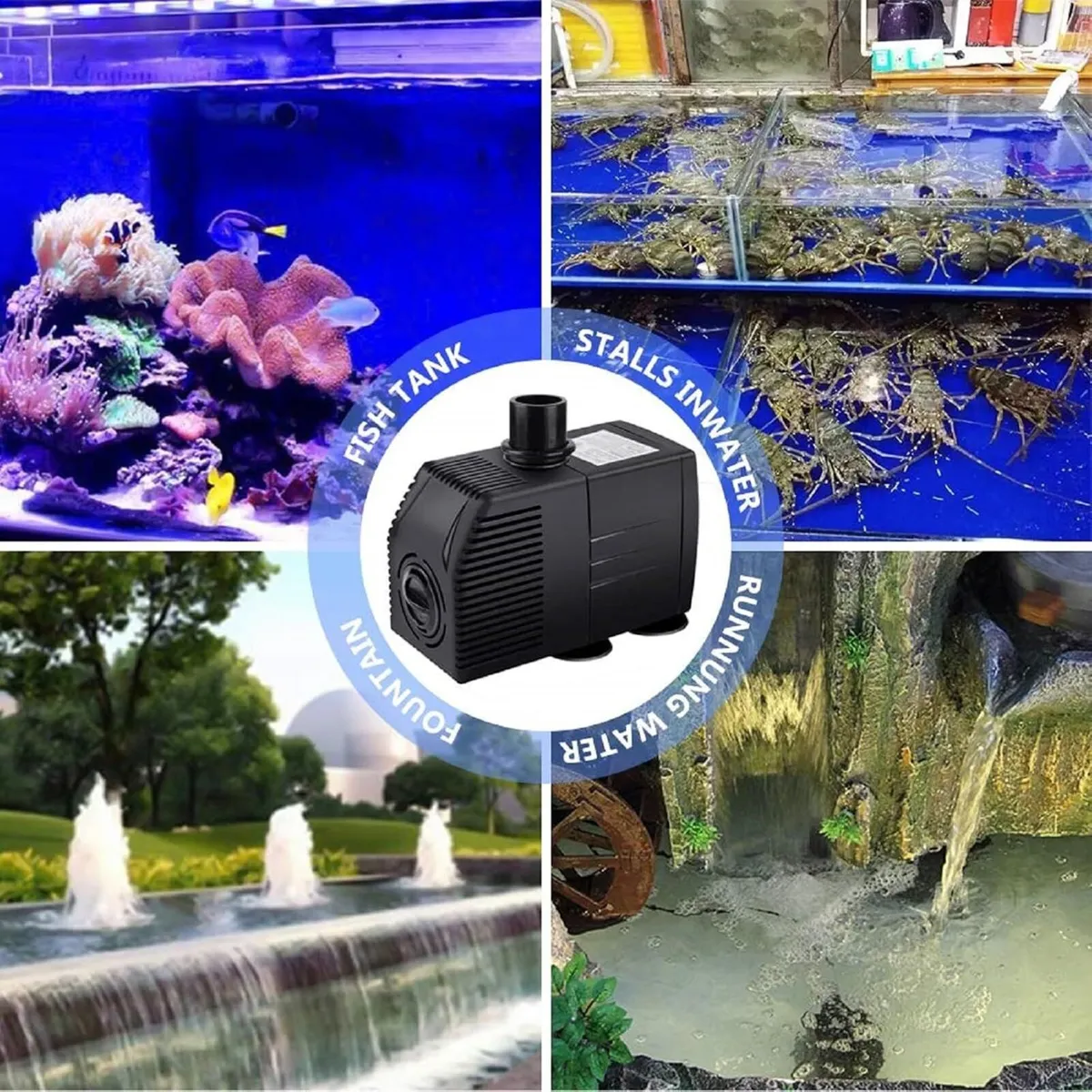 600L H Submersible Water Filter Pump for Pool - Image 4