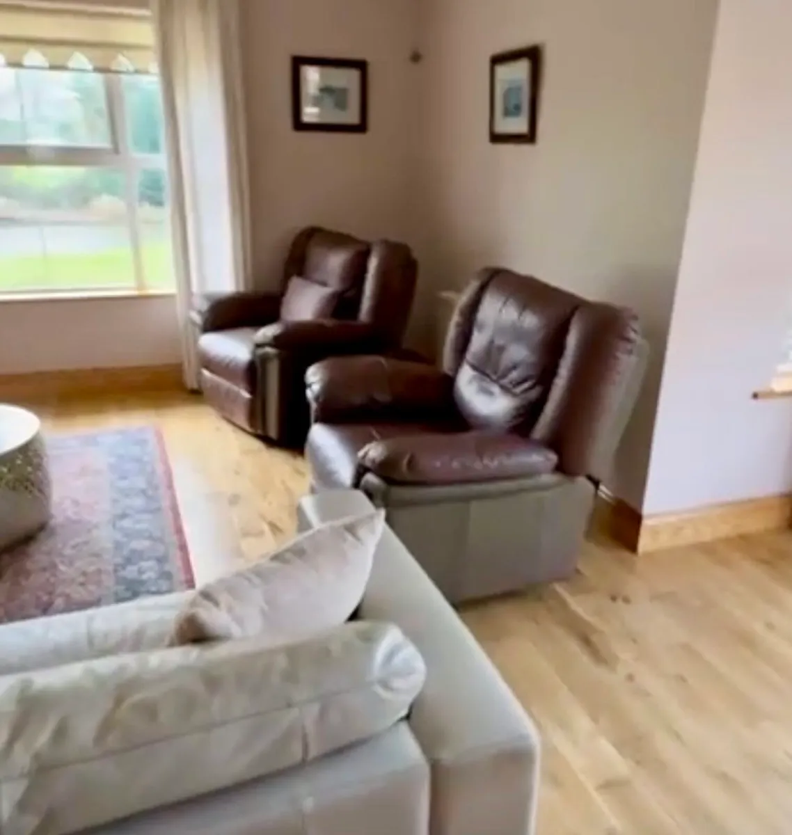 Genuine Leather Recliner Armchairs - Image 2