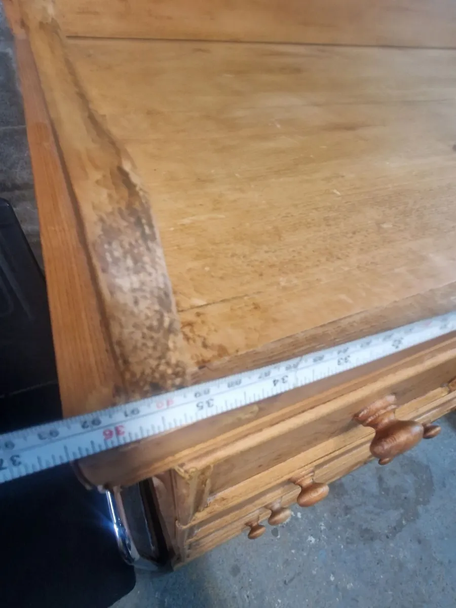 Pine chest of drawers - Image 2