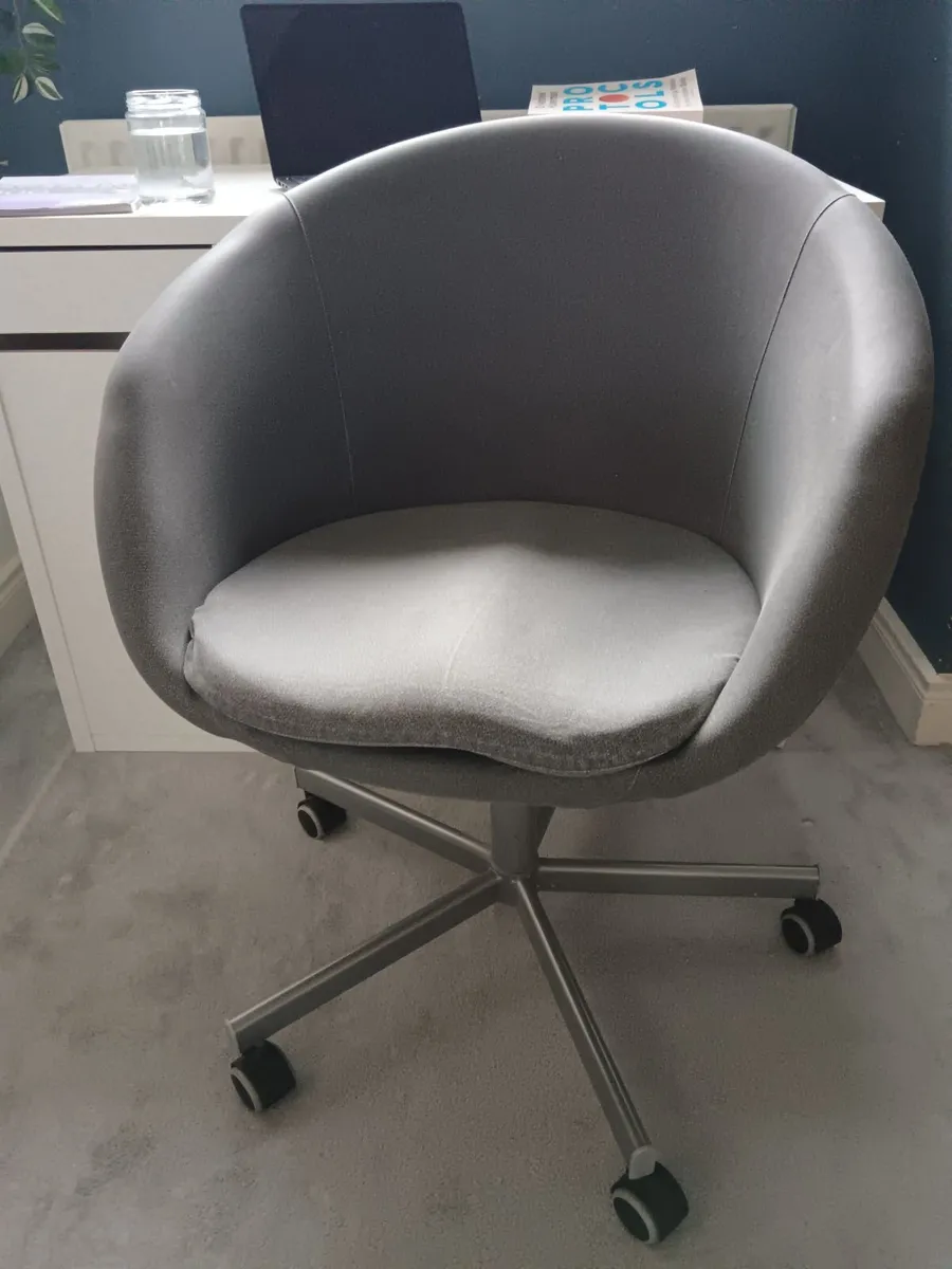 IKEA Office Chair – Dark Grey - Image 3