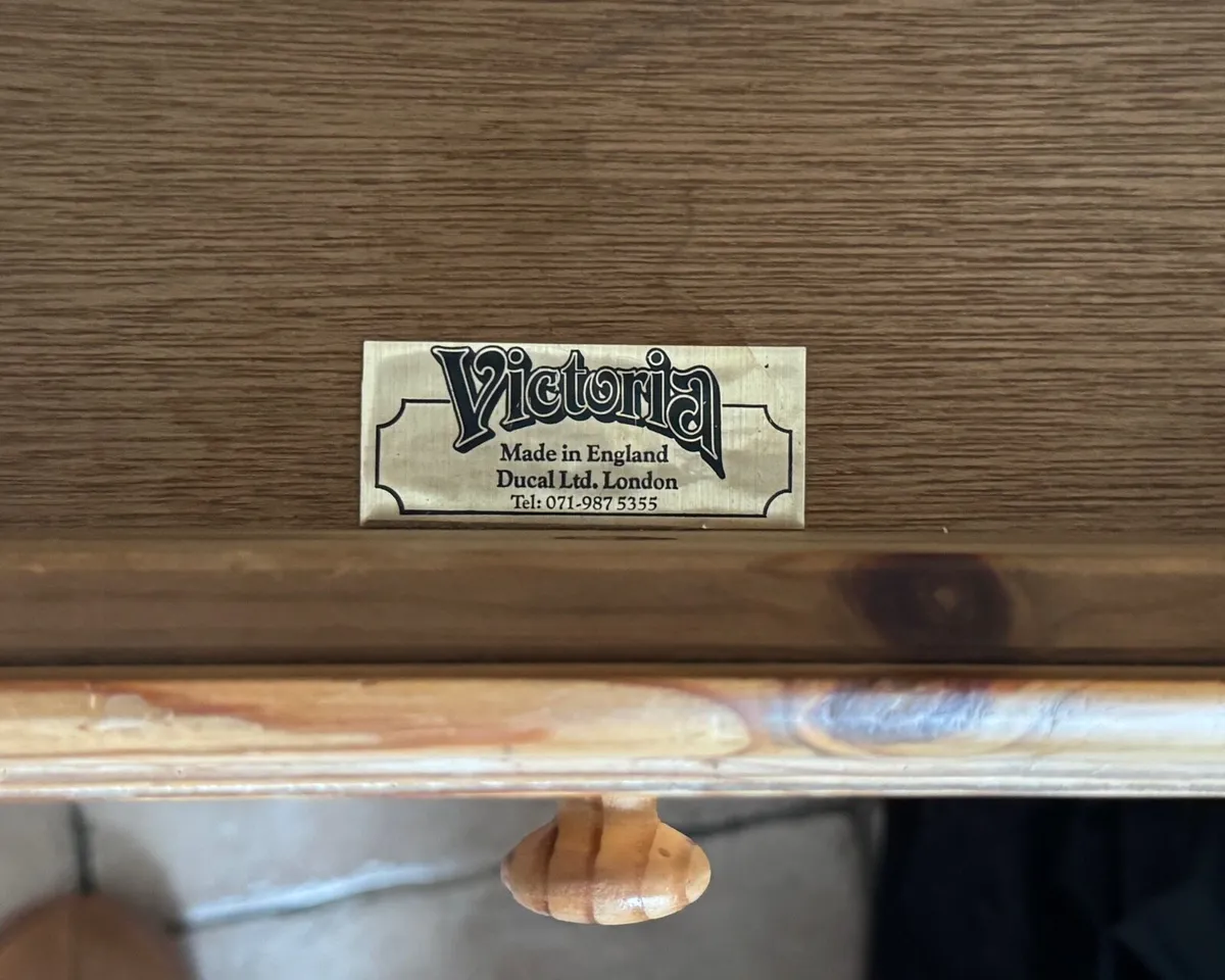 Solid Pine secretary desk by Ducal "Victoria" - Image 2