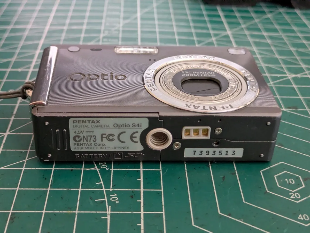 Pentax Optio S4i CCD🌈 sensor compact camera - Image 2