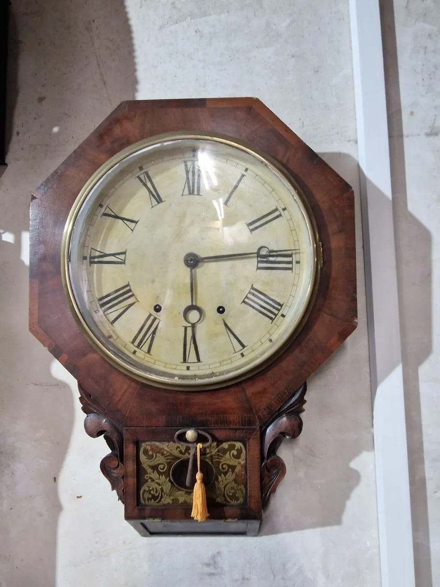 Antique wall clock