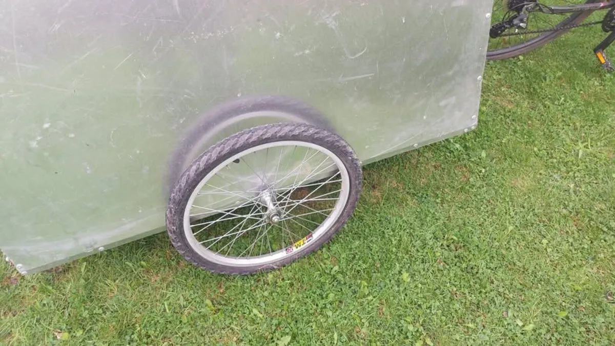 Advertising Trailer for a bicycle - Image 4