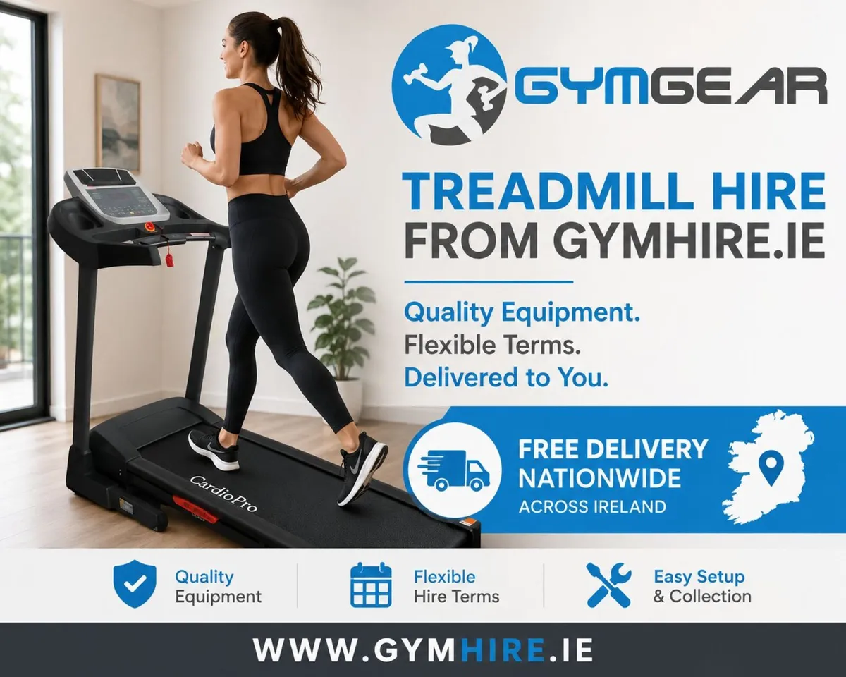 Treadmill Hire- Fast & Free Delivery Nationwide - Image 1
