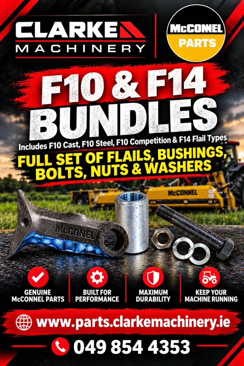 McConnel F10 & F14 Flail Bundles