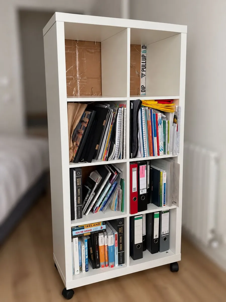 IKEA KALLAX 2×4 shelving unit - Image 1