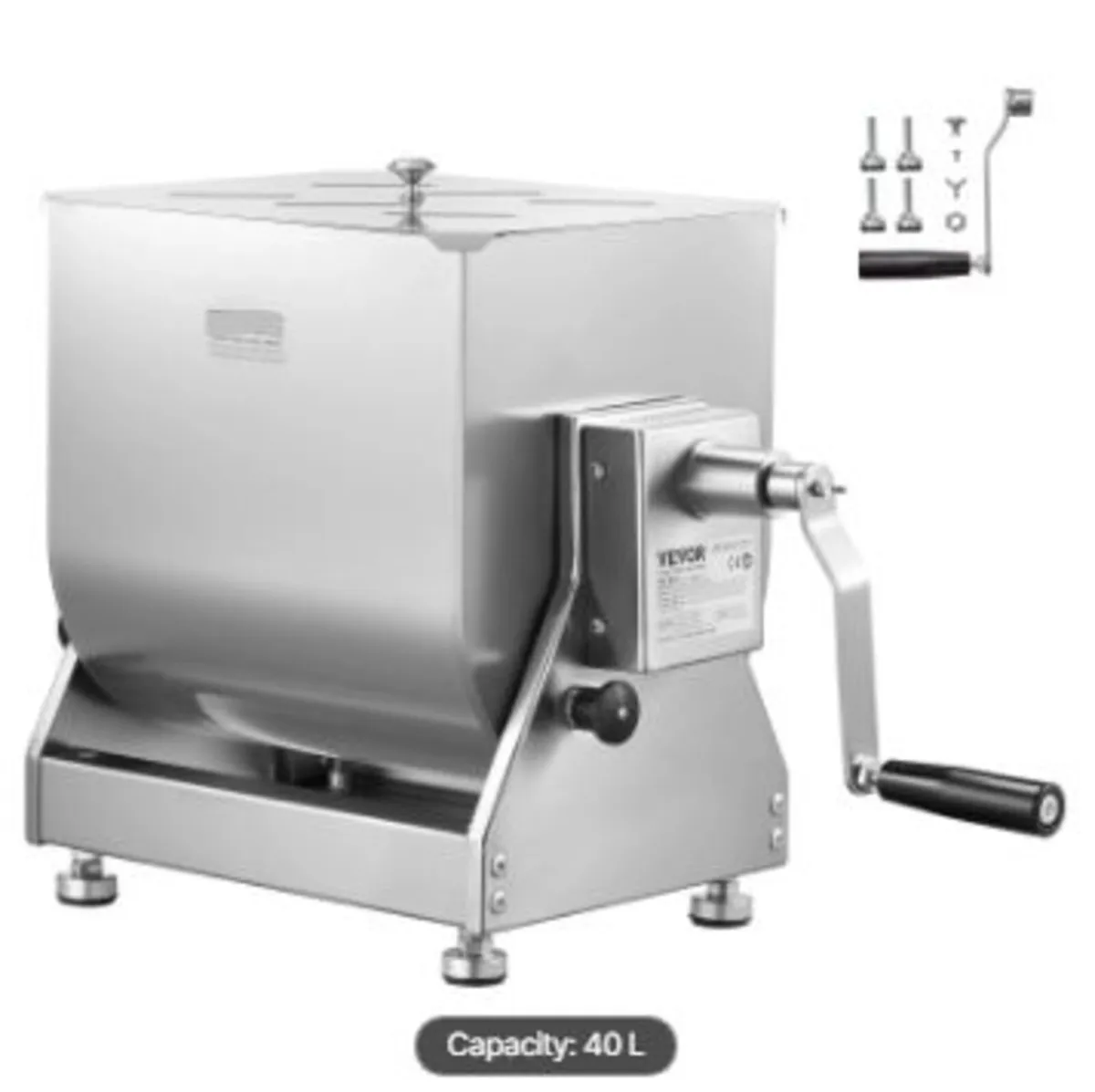 Manual Meat Mixer, 40L - Image 1