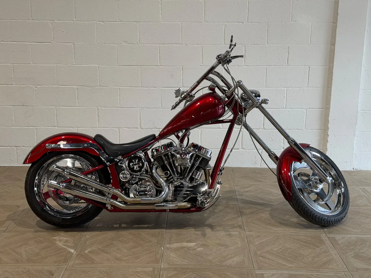 Harley Davidson Panhead Chopper 1975 - Image 1