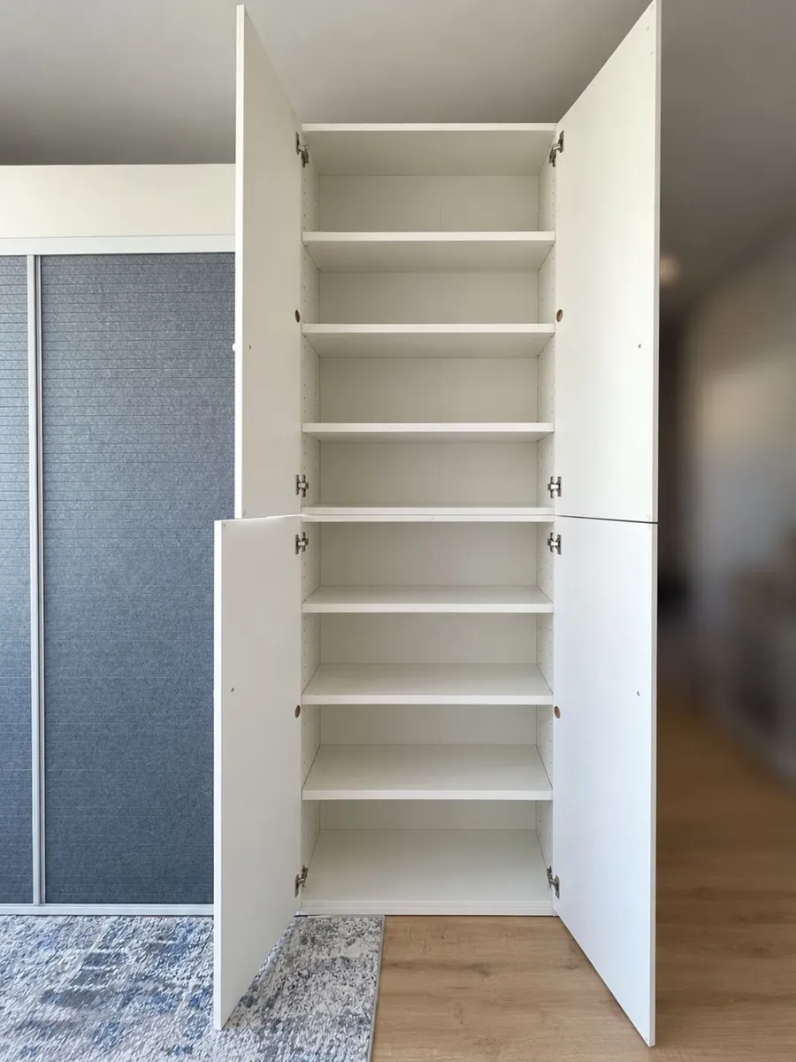 Two IKEA PLATSA storage/wardrobe units - Image 2