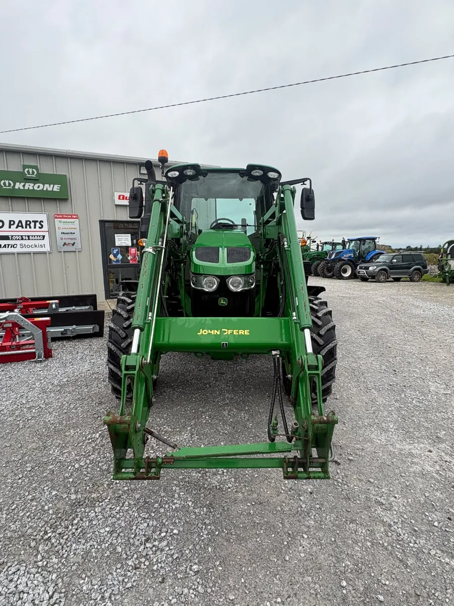 2022 John Deere 6100M & John Deere loader - Image 3