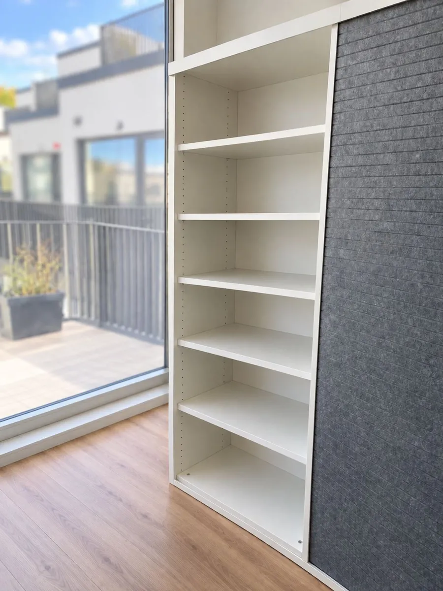 Three tall IKEA PLATSA wardrobe/storage units - Image 4
