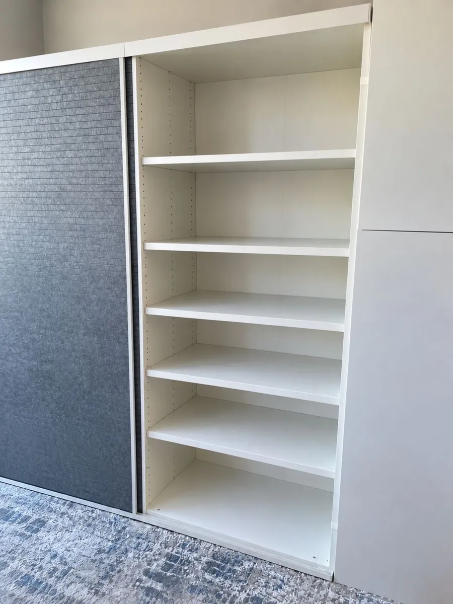 Three tall IKEA PLATSA wardrobe/storage units - Image 2