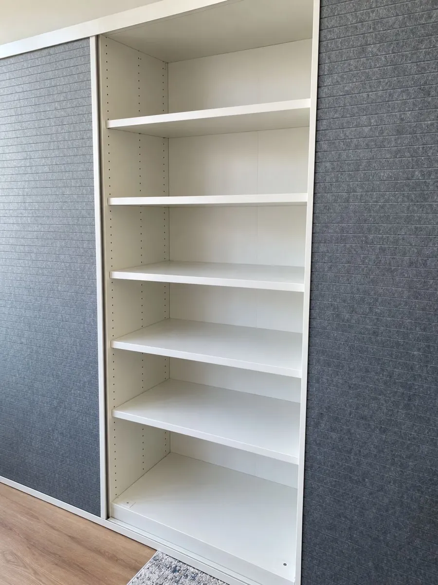 Three tall IKEA PLATSA wardrobe/storage units - Image 3