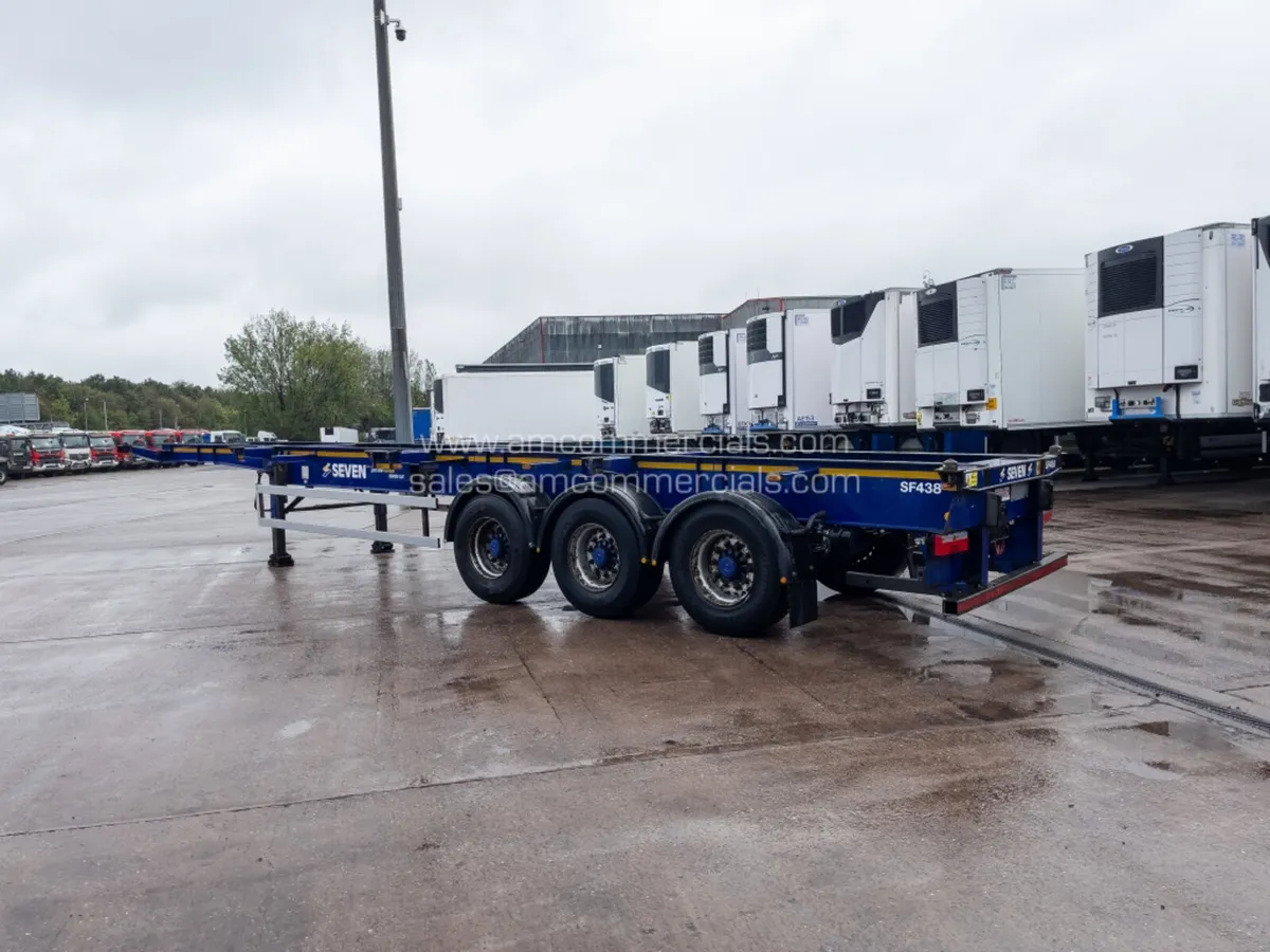 2015 DENNISON SKELETAL TRAILER - Image 4