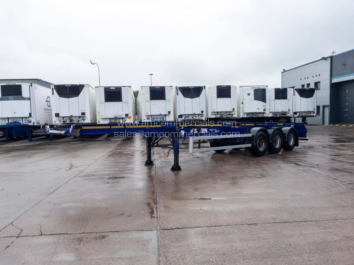 2015 DENNISON SKELETAL TRAILER - Image 3