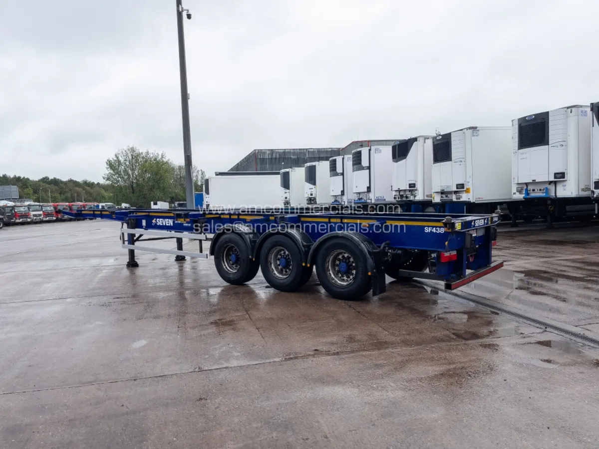 2015 DENNISON SKELETAL TRAILER - Image 4